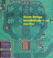 SEM-001 South Bridge Temperature monitor