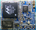 PS3 Wifi subboard with Marvell 88W8580-BAN1 controller, Marvell 88W8010-NNB1 driver, Macronix MX25L512MC-12G flash, ISSI IS42S32400B-6BL DRAM