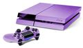 Mockup PS4 Purple