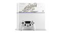 PS4 with HDD Bay Cover Metal Gear Solid V Ground Zeroes Glacier White Silver v1 - img1