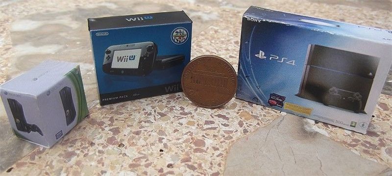 File:Set video game consoles boxes - PS4 X360 and WiiU.jpg