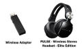 PULSE - Wireless Stereo Headset - Elite Edition and wireless adapter